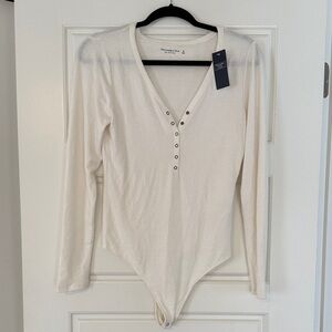 Abercrombie & Fitch Long Sleeve Bodysuit NWT